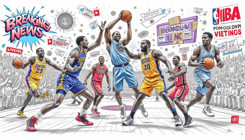 découvrez toutes les actualités de la nba : vidéos captivantes, rumeurs exclusives, résultats à jour, statistiques précises et classements complets pour ne rien manquer de la saison.