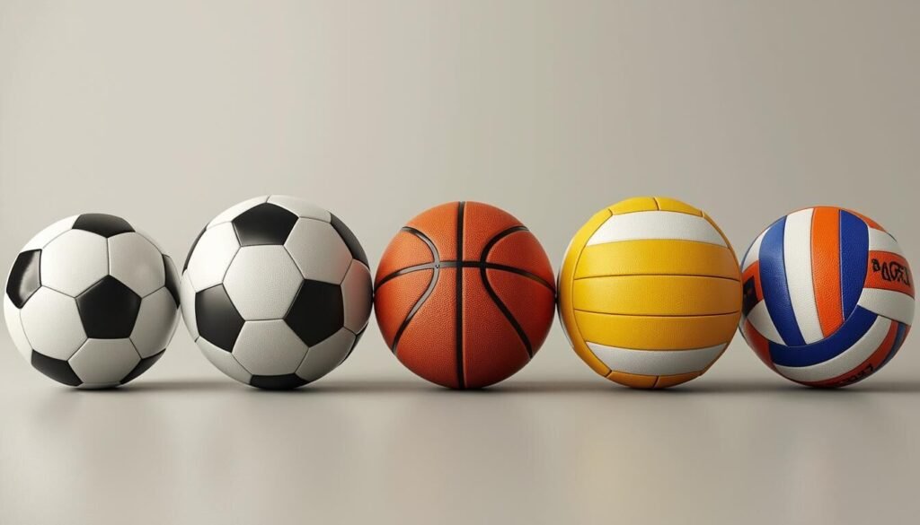 Découvrez notre guide complet des tailles de ballons pour chaque sport collectif : football, basket, handball, volley, rugby, et plus. Choisissez le ballon idéal selon votre discipline et votre niveau, pour une pratique optimale !